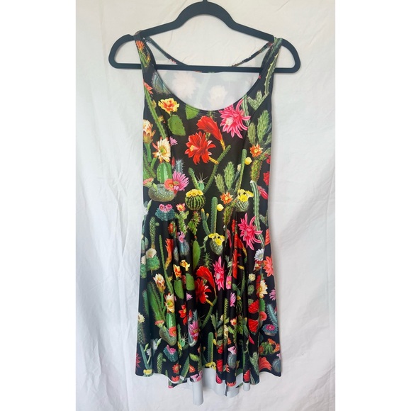 NWOT Black Milk Desert Flower Skater Dress | Limited Reversible Cactus Cacti - Picture 5 of 9